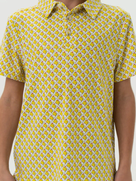 Burlebo Youth Performance Polo - Texas Tee Time