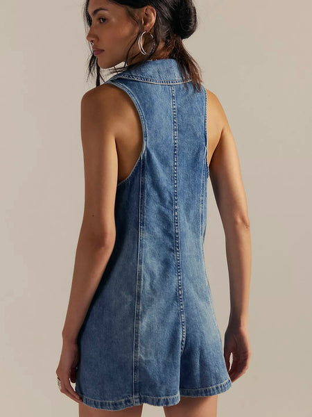 Free People Dover Playsuit - Candy