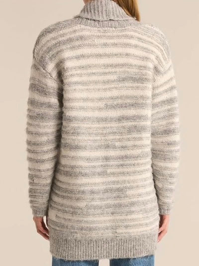 ZSupply Level Up Cardigan - Light Heather Grey
