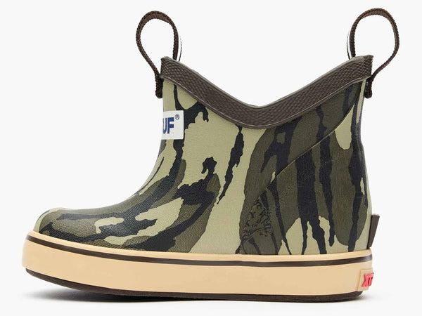 XtraTuf Kids’ Ankle Deck Boot - Mossy Oak® Bottomland