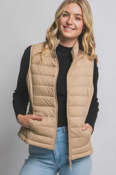 Lightweight Down Packable Puffer Vest