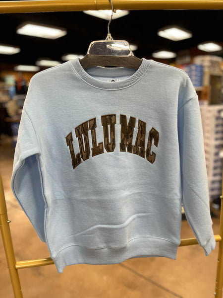 Lulu Mac X Mossy Oak Bottomland Youth Sweatshirt - All