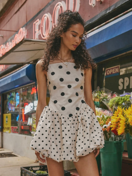 Free People Misty Mini Dress - Tea Combo