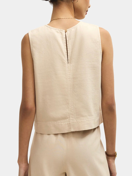 ZSupply Sun Seeker Twill Tank - Parchment