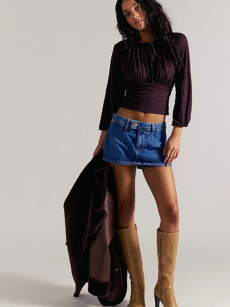 Free People Gallivanting Peekaboo Skort - All Colors
