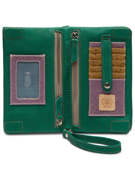 Teal Uptown Crossbody