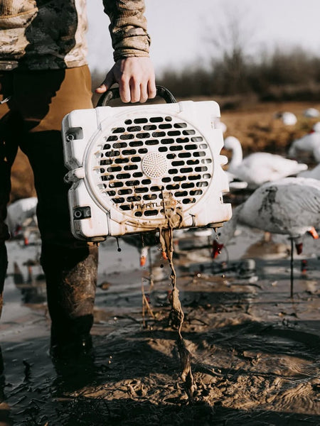 Turtlebox Grande Portable Speaker - White