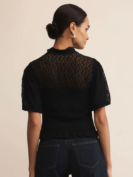 ZSupply Glimpse Lace Top - Black