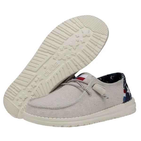 Wendy Texas Canvas- Off White