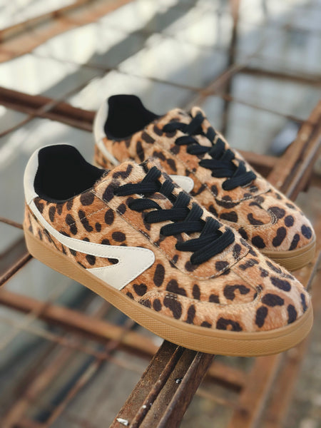 Voyage A Sneaker - Leopard Pony