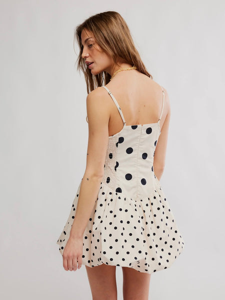 Free People Misty Mini Dress - Tea Combo