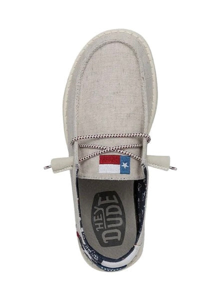 Wendy Texas Canvas- Off White