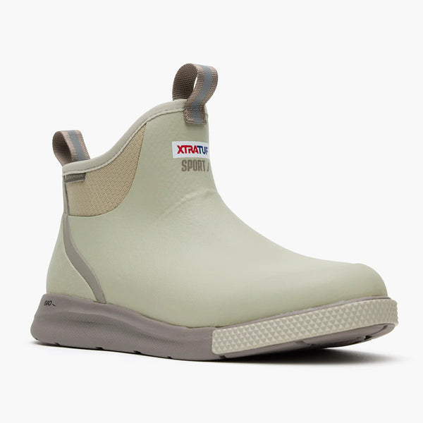 XtraTuf Men’s Ankle Deck Boot Sport - Stone