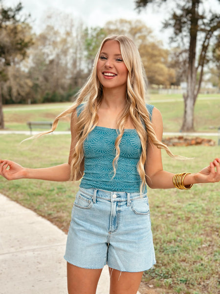 Free People Love Letter Cami - Bayside
