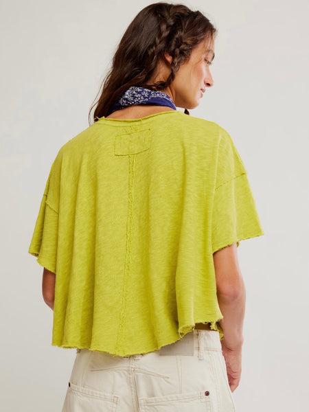 Free People Elsie Swing Tee - Warm Olives