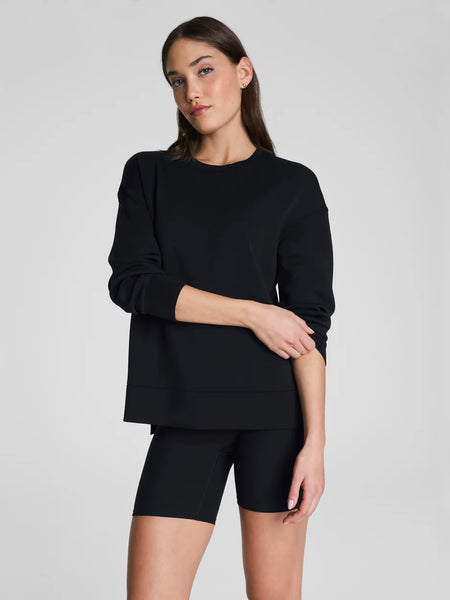 SPANX AirEssential Crewneck Tunic - Very Black