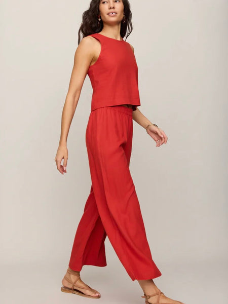 ZSupply Scout Linen Pant - Chili Pepper