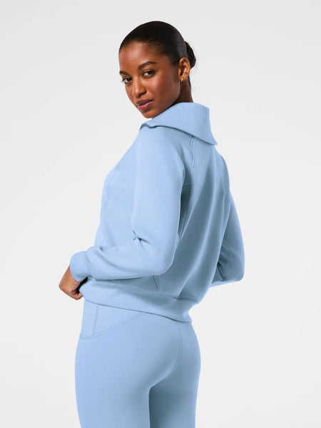 SPANX AirEssential Half Zip - Hydrangea