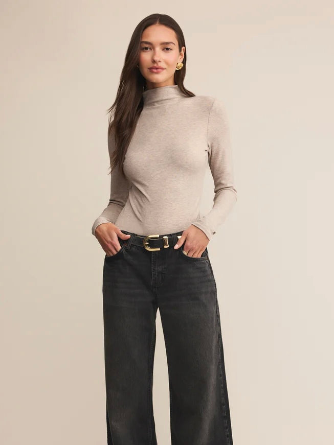 ZSupply Lira Second Skin Top - Natural Heather