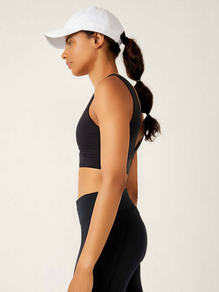 Free People Never Better Cropped Cami - Black