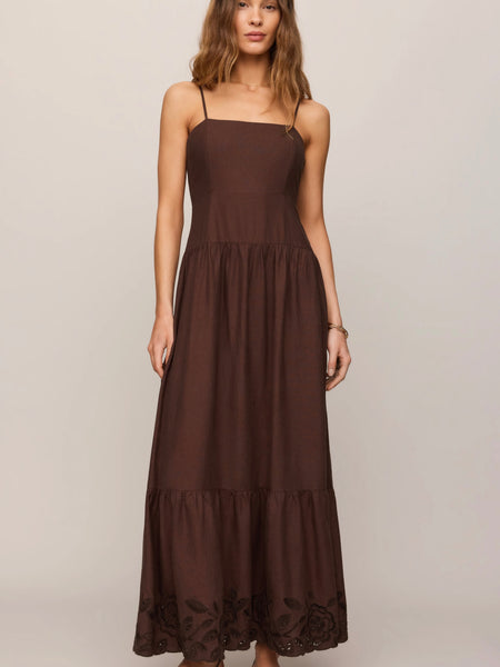 ZSupply Esti Embroidered Maxi Dress