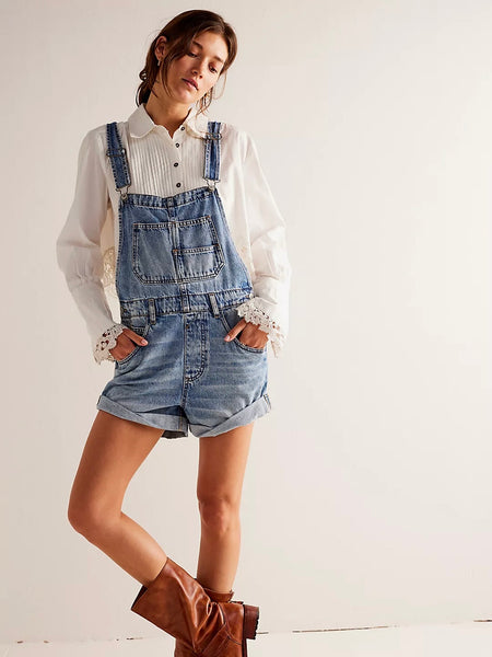Free People We The Free Shortalls - Follow Your Heart
