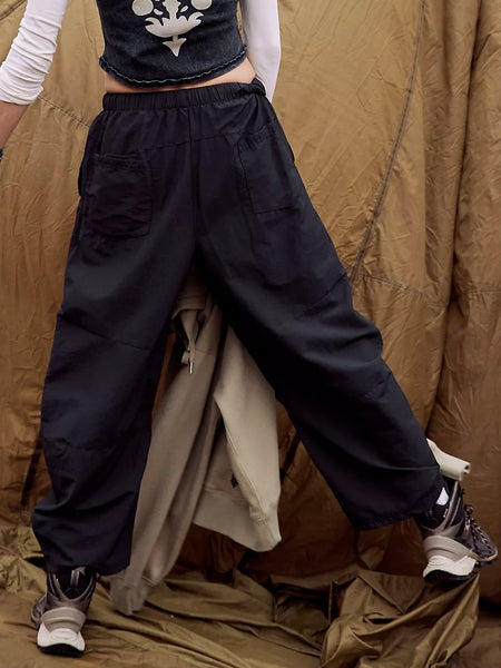 Free People Game Day Pants - Black