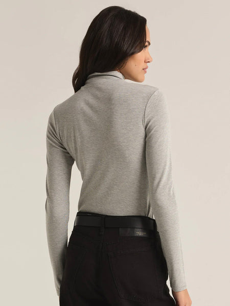 ZSupply Lira Second Skin Top - Classic Heather Grey