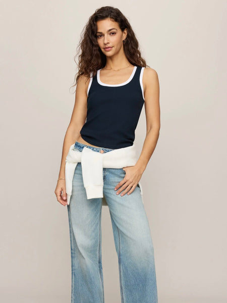 ZSupply Sirena Contrast Rib Tank - Eclipse