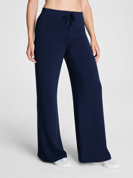 SPANX Air Essentials Wide Leg Pant - Timeless Navy