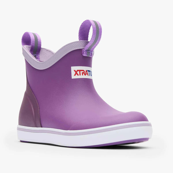 XtraTuf Kids’ Ankle Deck Boot - Purple