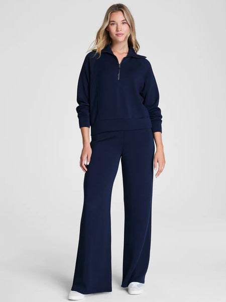 SPANX Air Essentials Wide Leg Pant - Timeless Navy