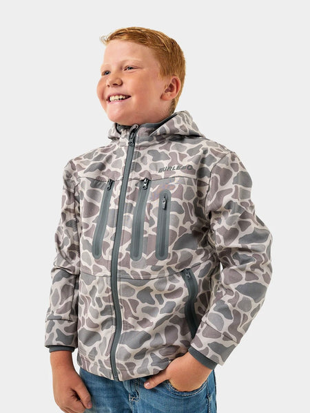 Burlebo Youth Challenger Jacket - Classic Deer Camo