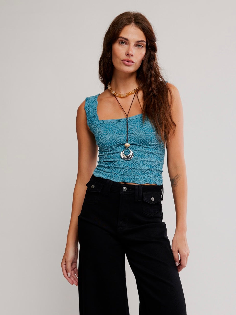 Free People Love Letter Cami - Bayside