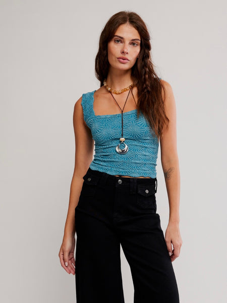 Free People Love Letter Cami - Bayside