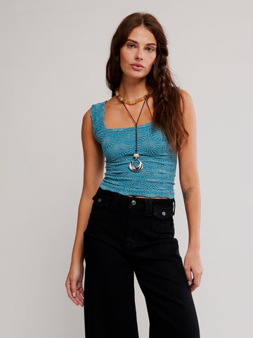 Free People Love Letter Cami - Bayside