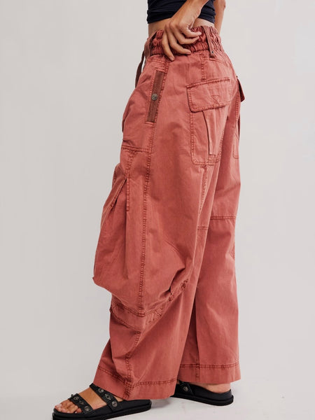 Free People Onset Parachute Pant - Paper Lantern