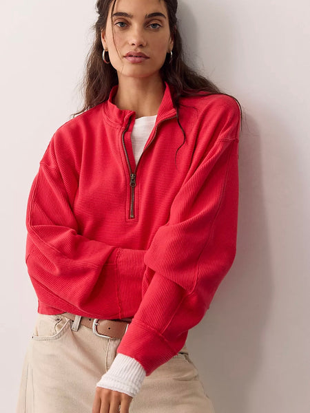 Free People Celeste Quarter Zip - All