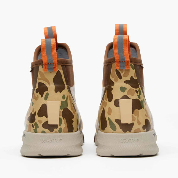 XtraTuf Men’s Ankle Deck Boot Sport - Duck Camo