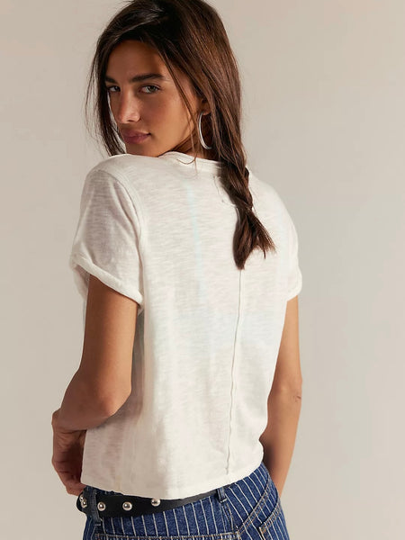Free People Take 2 Tee - Ivory
