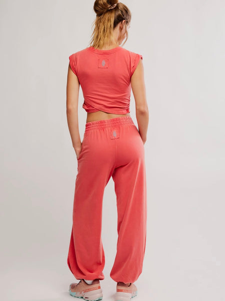 Free People Hot Shot Crossover Set - Grapefruit