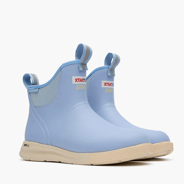 XtraTuf Women’s Ankle Deck Boot Sport - Skyway
