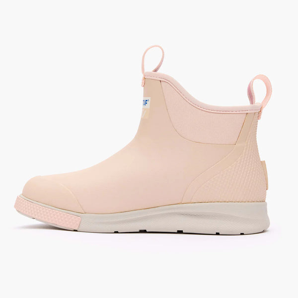 XtraTuf Women’s Ankle Deck Boot Sport - Blush Pink
