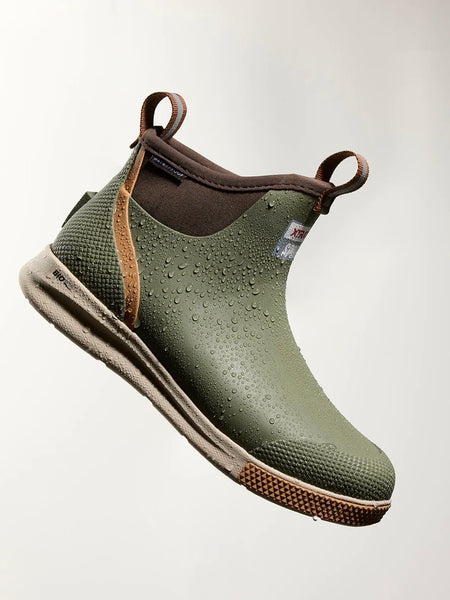 XtraTuf Men’s Ankle Deck Boot Sport - Olive