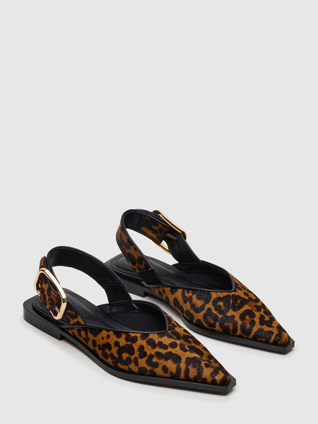 Shay Leopard Flat