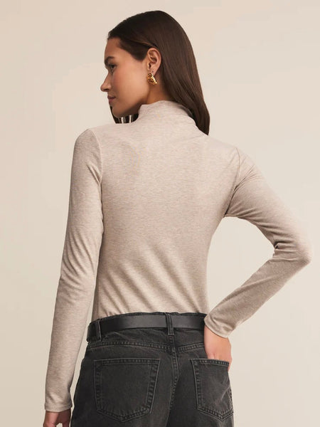 ZSupply Lira Second Skin Top - Natural Heather