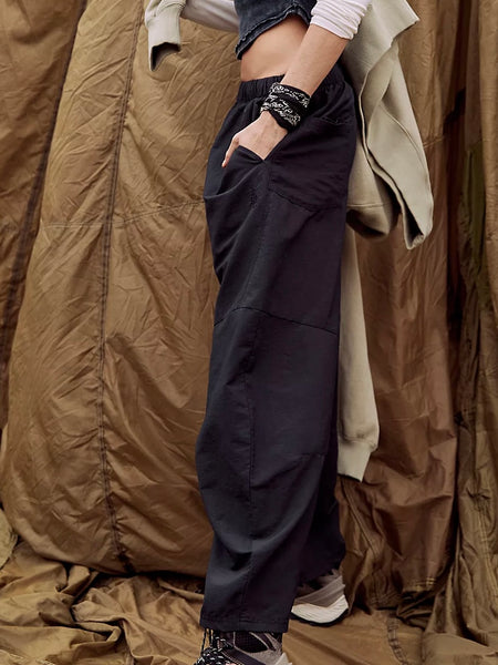 Free People Game Day Pants - Black