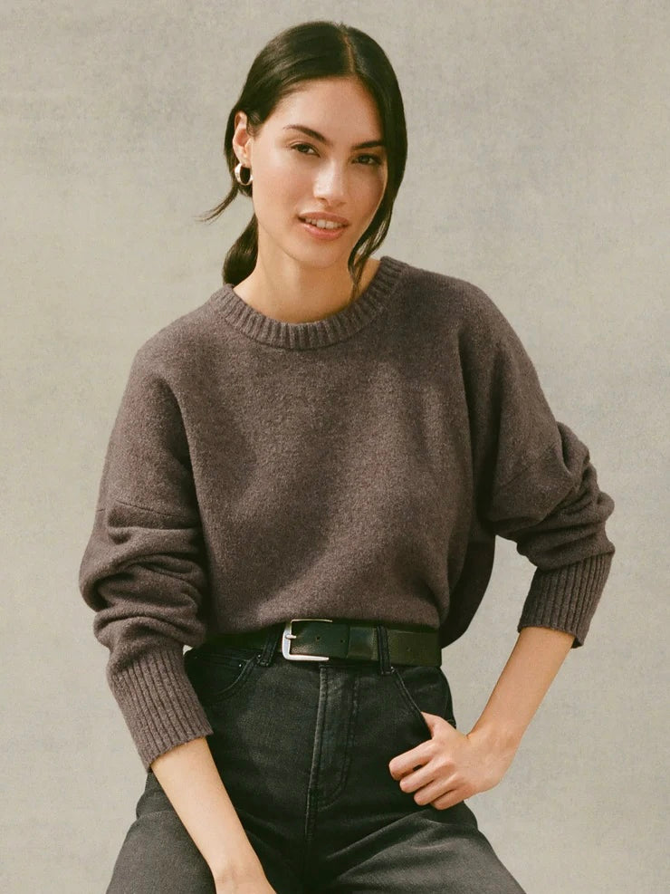 ZSupply Cirrus Cozy Sweater - Burnt Ash Heather