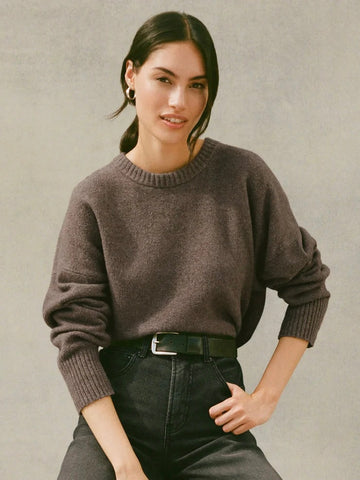 ZSupply Cirrus Cozy Sweater - Burnt Ash Heather