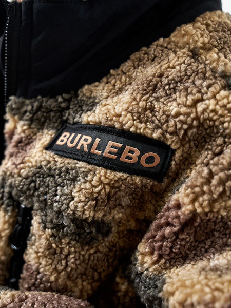 Burlebo Youth Sherpa - Full Zip - Rocky Mountain Camo